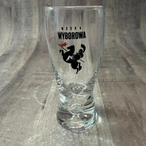 Wyborowa Vodka Polish Shot Glass Shooter 4" Tall